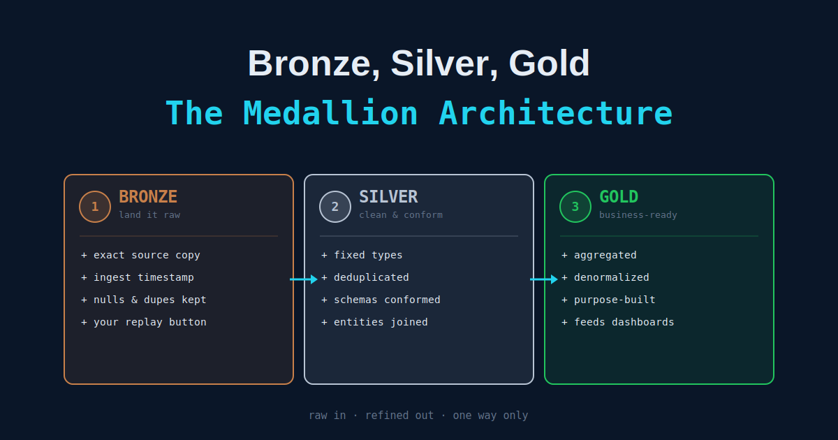 Bronze, Silver, Gold: The Medallion Architecture Explained